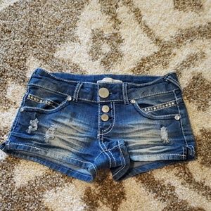 No Boundaries Denim Shorts